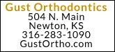 Gust Orthodontics Sponsorship Banner
